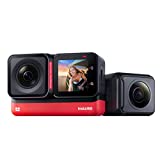 Insta360 ONE RS Twin Edition – 방수 4K 60fps 액션 카메라 및 5.7K 360도 카메라, 렌즈 교환 가능, 안정화, 48MP 사진, Active HDR, AI 편집