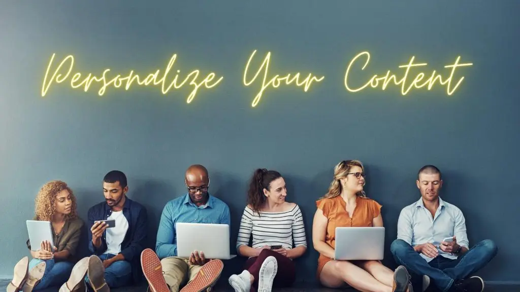 ปรับแต่งการตลาดเนื้อหา