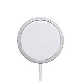 Pengisi Daya MagSafe Apple - Pengisi Daya Nirkabel dengan Kemampuan Pengisian Cepat, Pengisi Daya Dinding Tipe C, Kompatibel dengan iPhone dan AirPods