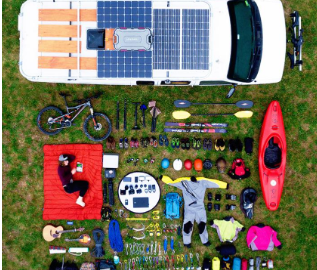 Sistemas solares fuera de la red para vehículos recreativos