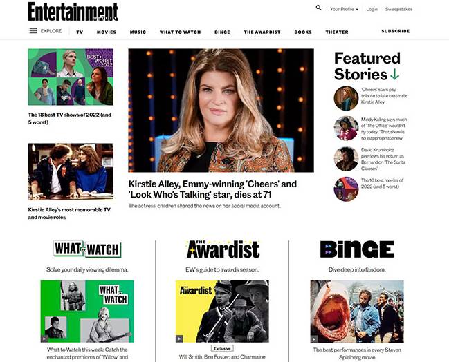 انترتينمنت ويكلي