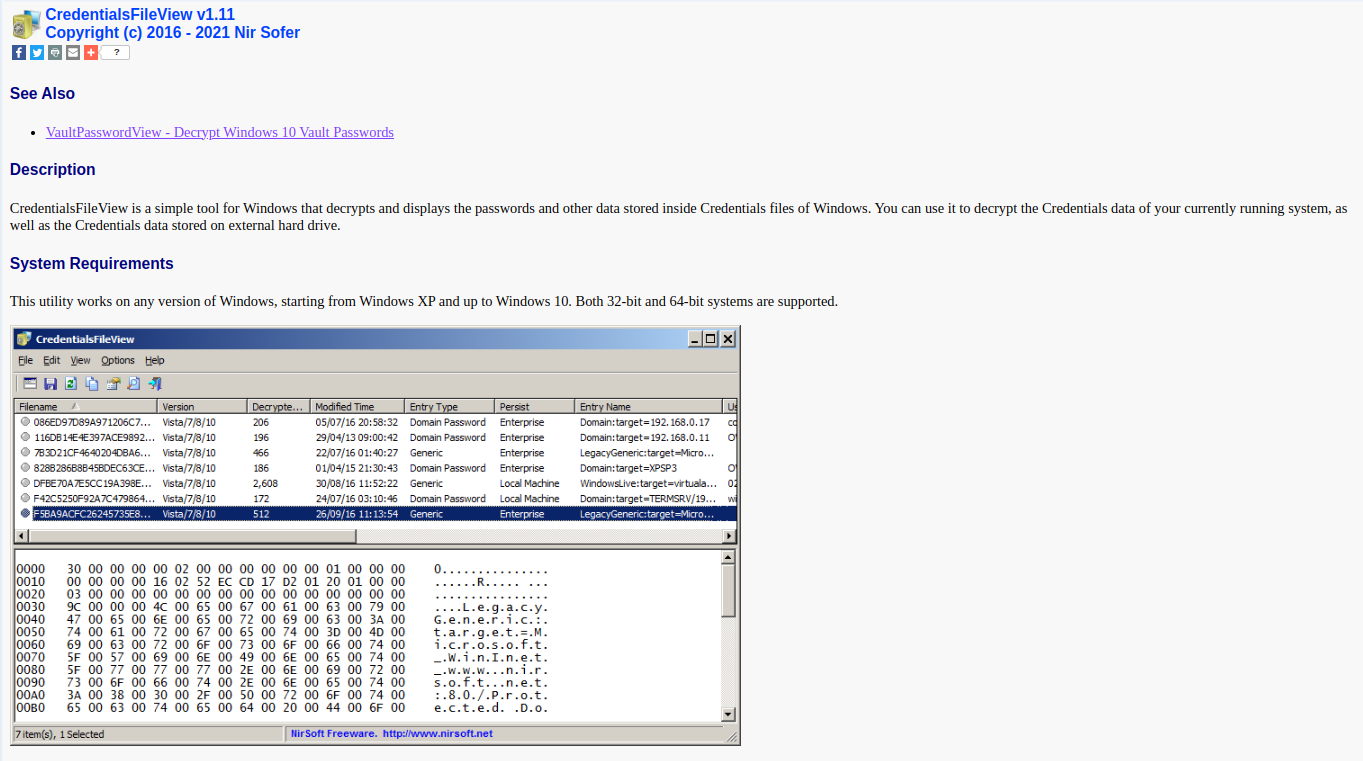 Kimlik BilgileriDosya Görünümü