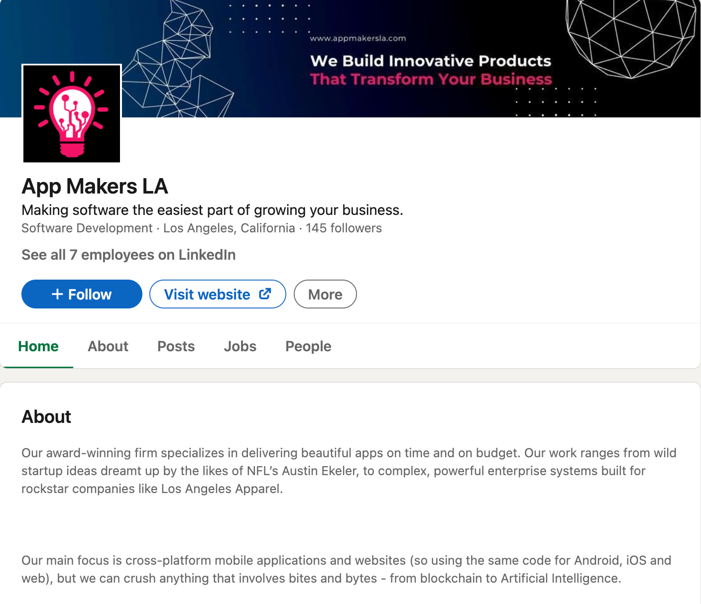 linkedin bio examples