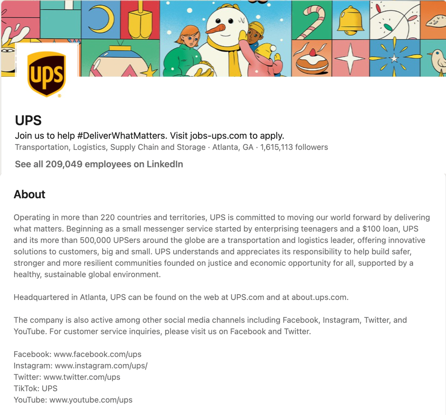 ejemplos de biografías de empresas