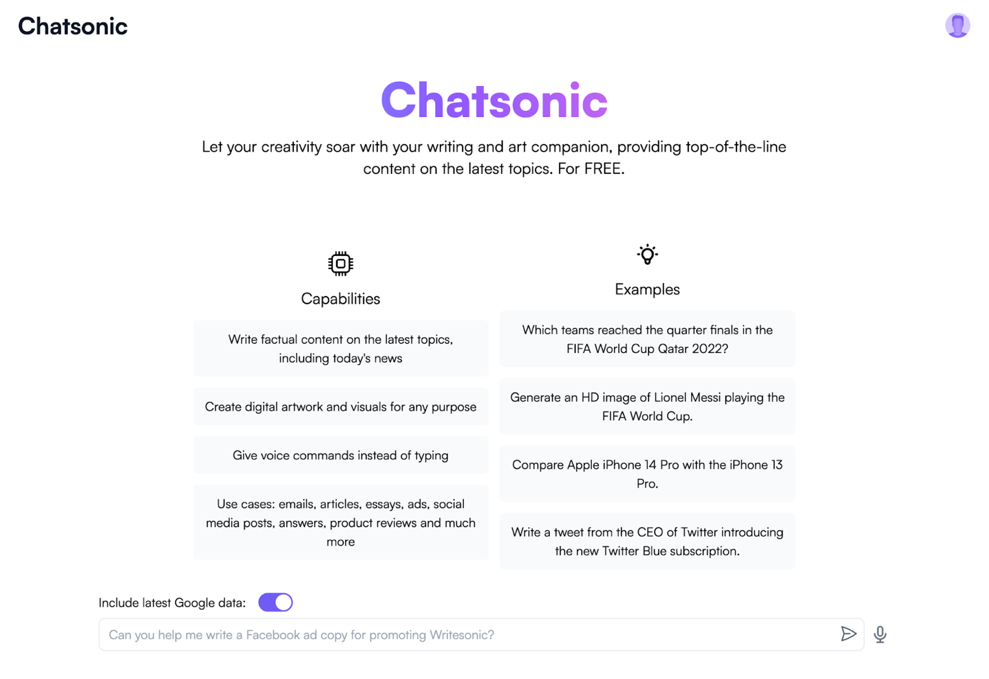 ChatSonic - ChatGPT-Alternativen