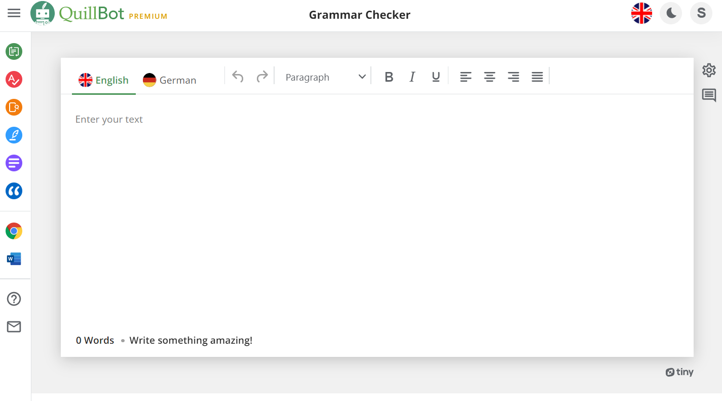 Quillbot grammar checker