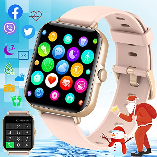 Montre intelligente (passer/répondre à un appel), montre de fitness avec moniteur de fréquence cardiaque et de pression artérielle 1.69