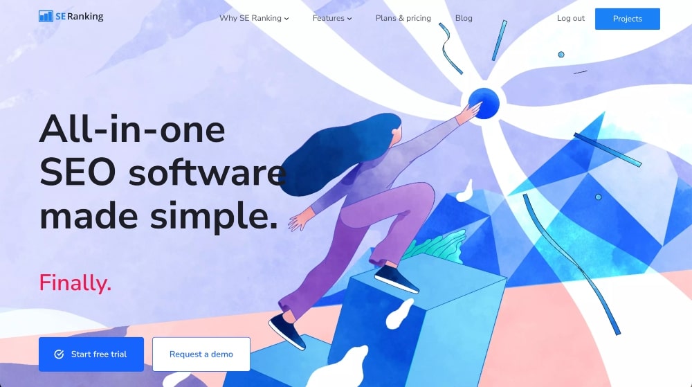 Software de verificación de rango SE Ranking