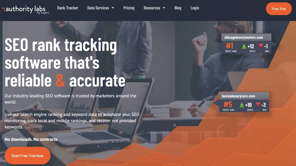 Herramienta de verificación de rango de Authority Labs