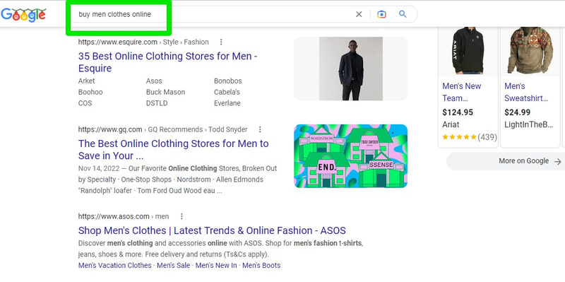 啟用 VPN 的 Google 搜索