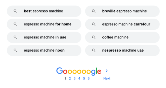 pesquisas relacionadas
