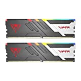 Patriot Viper Venom RGB DDR5 32GB (2 x 16GB) 6000MHz UDIMM 台式機遊戲內存套件 - PVVR532G600C36K