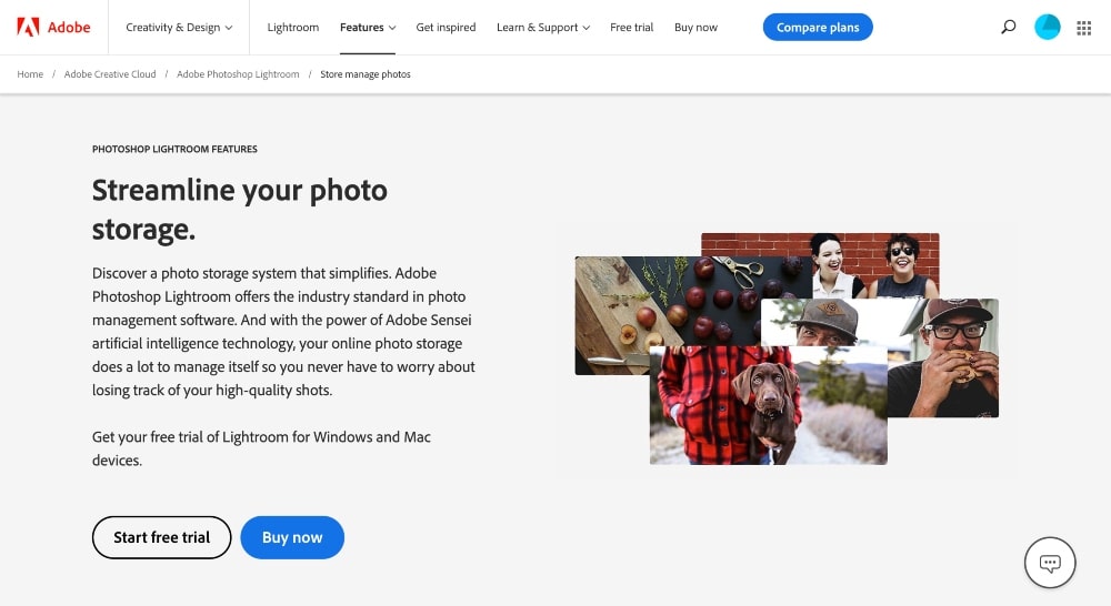 Oprogramowanie do zarządzania zdjęciami Adobe Lightroom