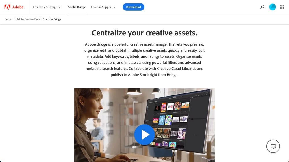 Menedżer zdjęć Adobe Bridge