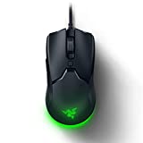 Razer Viper Mini Ultralight Gaming Mouse: Interruptores de jogos mais rápidos - Sensor óptico de 8500 DPI - Iluminação Chroma RGB Underglow - 6 botões programáveis ​​- Cabo sem arrasto - Preto Clássico