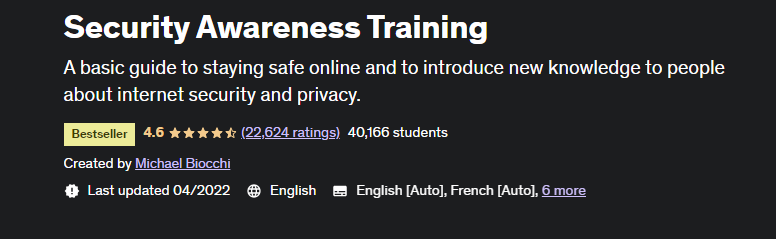 Szkolenie w zakresie świadomości bezpieczeństwa