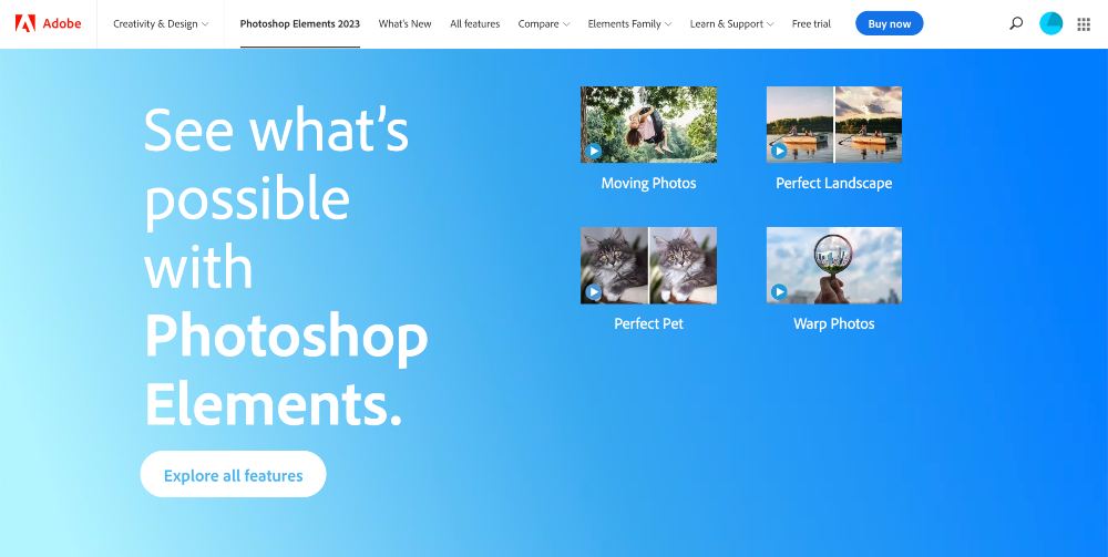 การแก้ไขภาพ Photoshop Elements