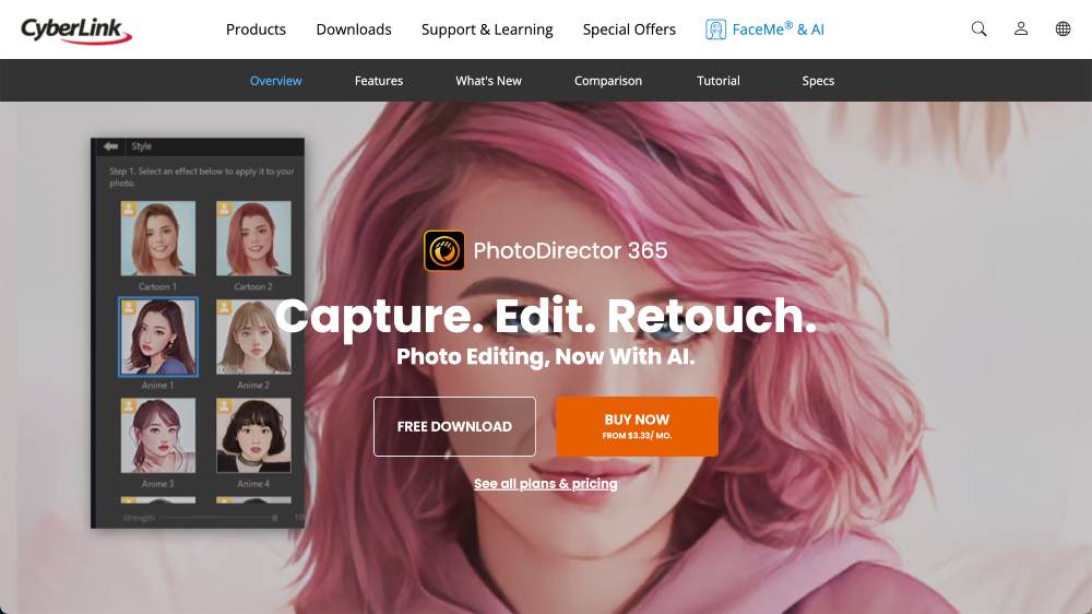 โปรแกรม Cyberlink Photo Director