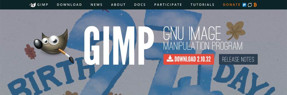 ซอฟต์แวร์แก้ไขรูปภาพฟรี GIMP