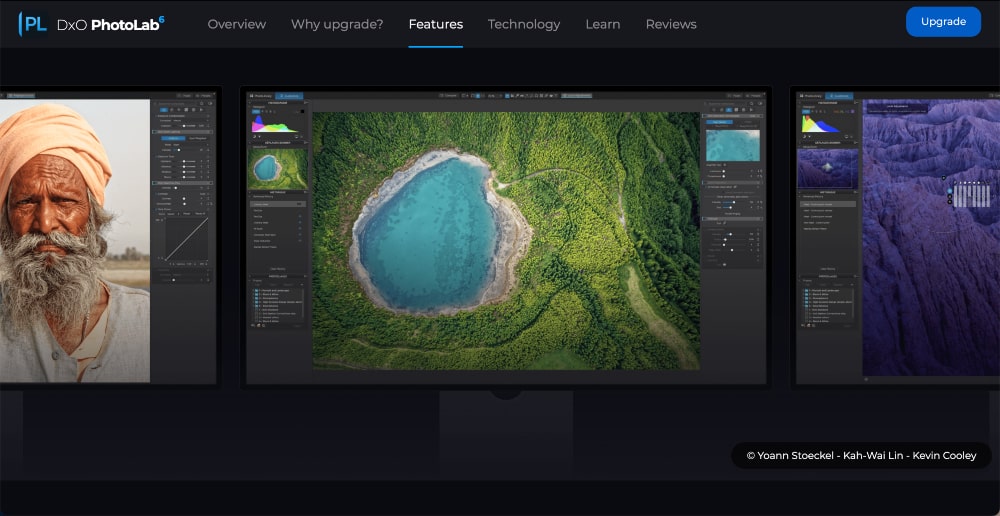 อินเทอร์เฟซผู้ใช้ DXO PhotoLab
