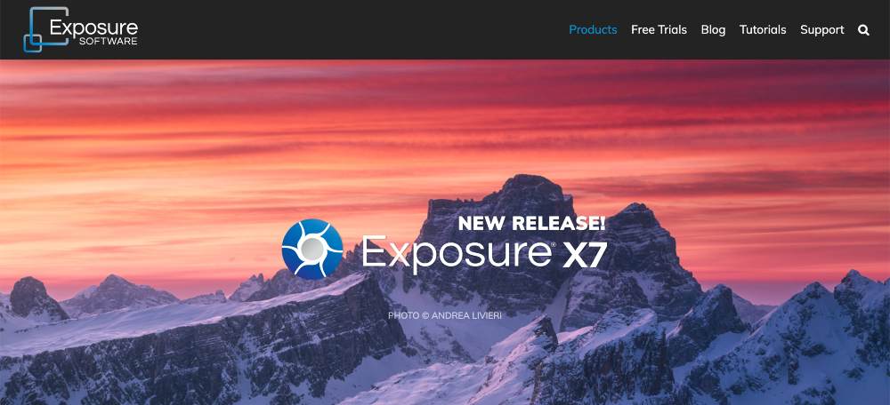 ซอฟต์แวร์แก้ไขภาพ Exposure X7