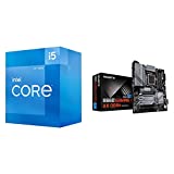 Procesador de escritorio Intel Core i5-12400 18 M de caché, hasta 4,40 GHz y GIGABYTE B660 Gaming X AX DDR4