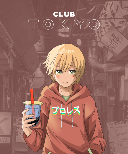 Generatore di design di magliette con una citazione femminista e un'illustrazione di una donna forte 3578c (1)