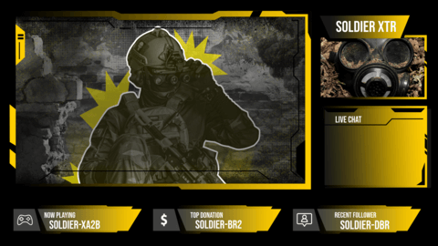 Generatore di sovrapposizioni di contrazioni moderne con sfumature di colore 3208e El1