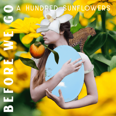 Creatore di copertine per album con un collage vintage con grafica girasole 2762g (4)