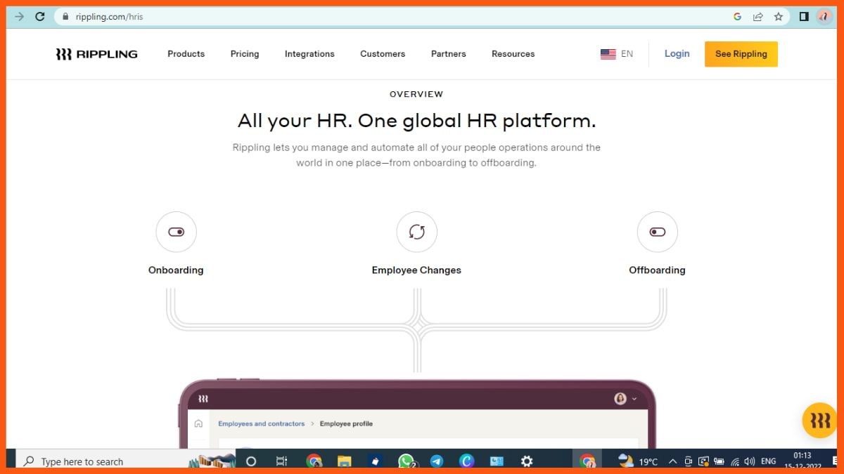 RIPPLING- Instrumente HRMS pe piața pentru managementul resurselor umane