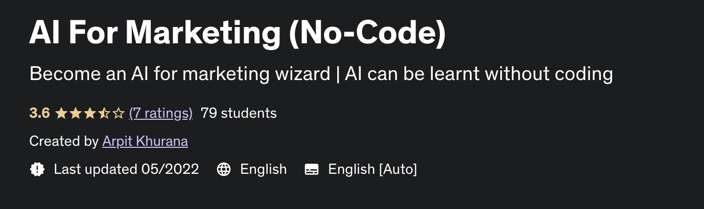 ИИ для маркетинга (без кода)