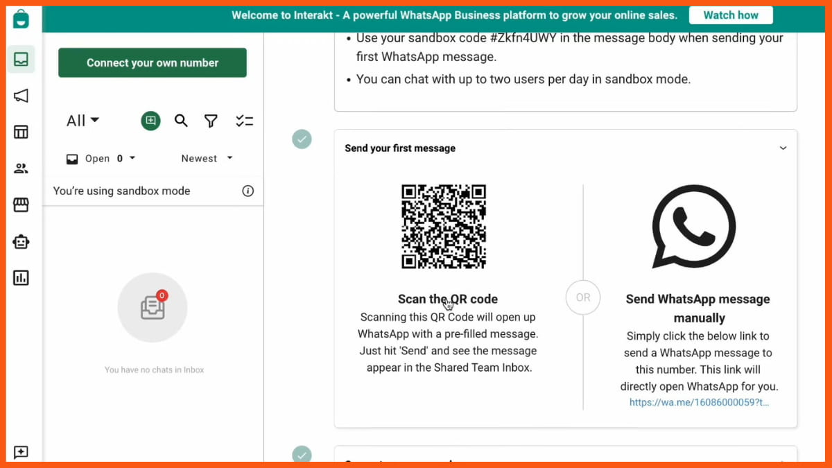 Interakt- Penyedia API Whatsapp