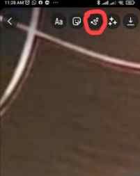 Verwenden Sie Solid Color, um den Hintergrund in der Instagram-Story zu ändern