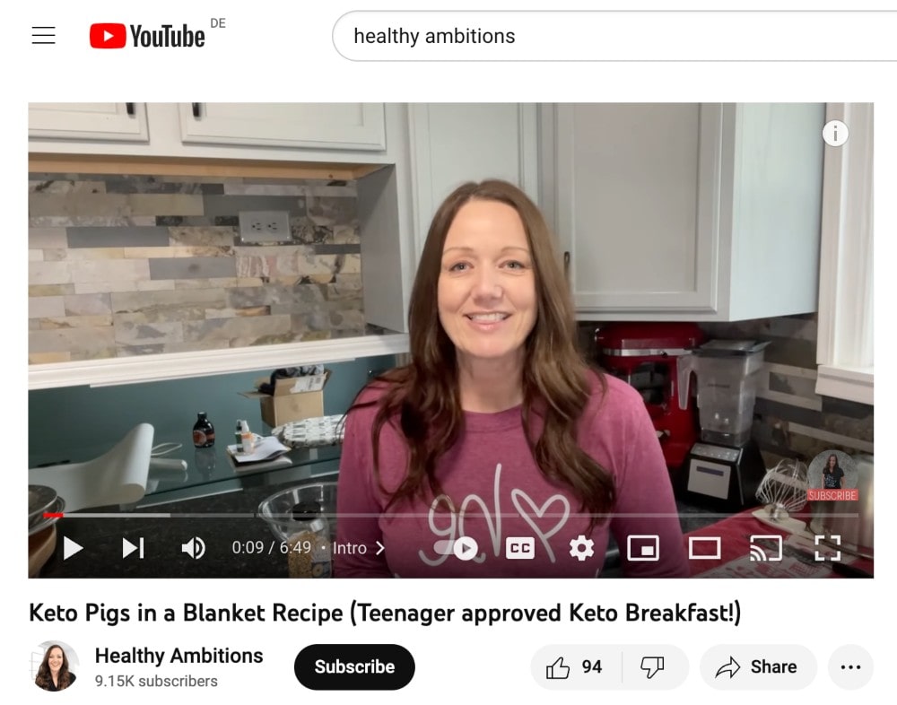 ตัวอย่างการถ่ายทำยูทูป