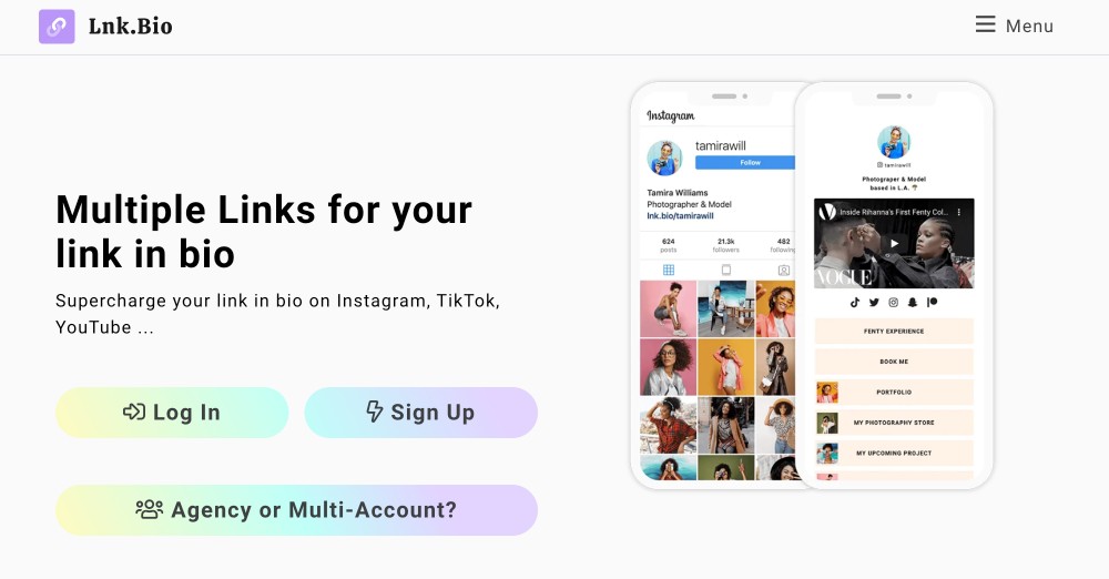 Lnk.Bio LinkTree替代品