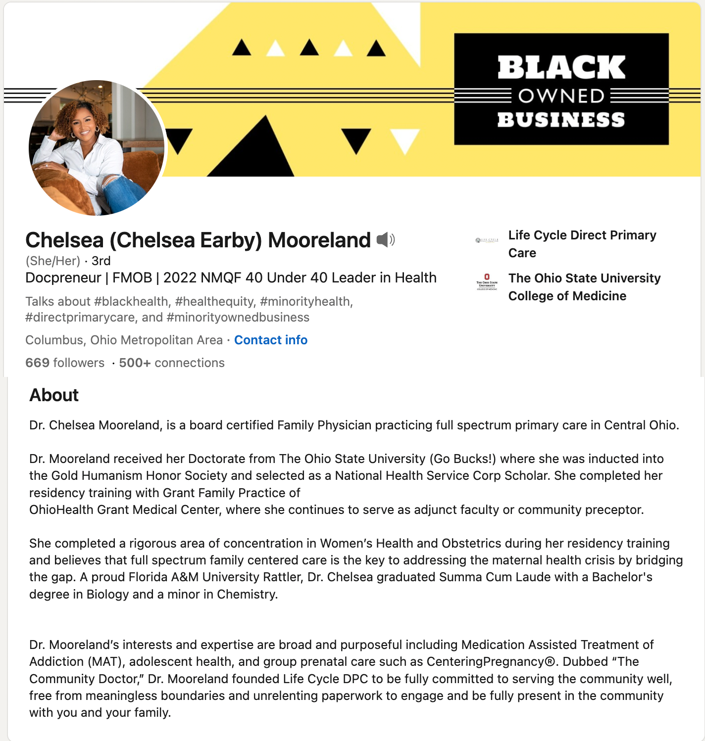 전문 바이오 예제