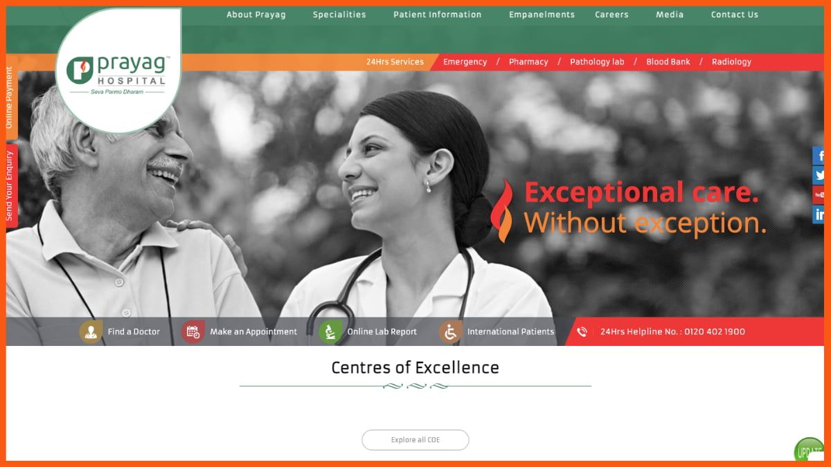 Prayag 병원 그룹 | 홈페이지