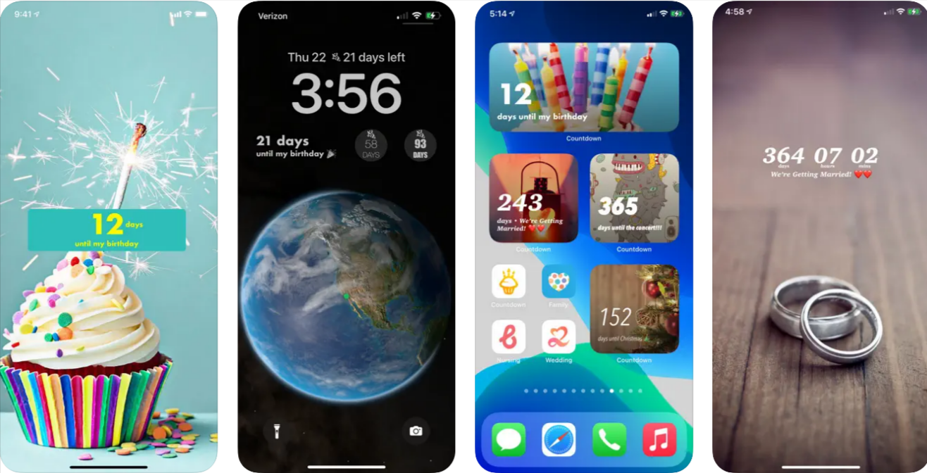 Обратный отсчет: виджет и таймер