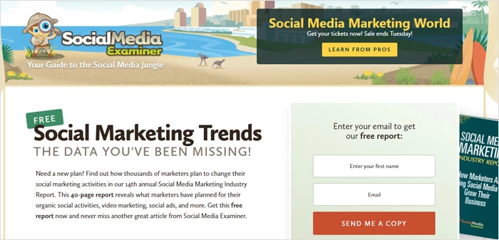 Examinador de redes sociales