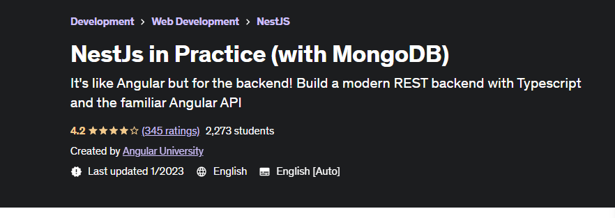 NestJs ในทางปฏิบัติ
