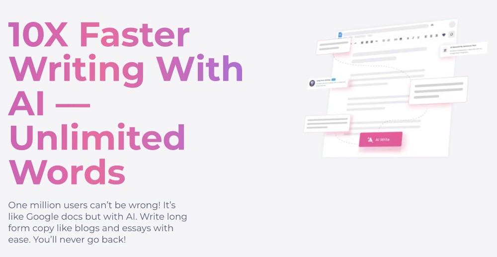 Funzionalità di parole illimitate di inchiostro