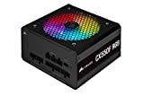 Corsair CX550F RGB，550 瓦，80 PLUS 铜牌，全模块化 RGB 电源