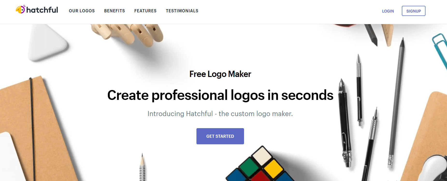 Создатель логотипа Hatchful