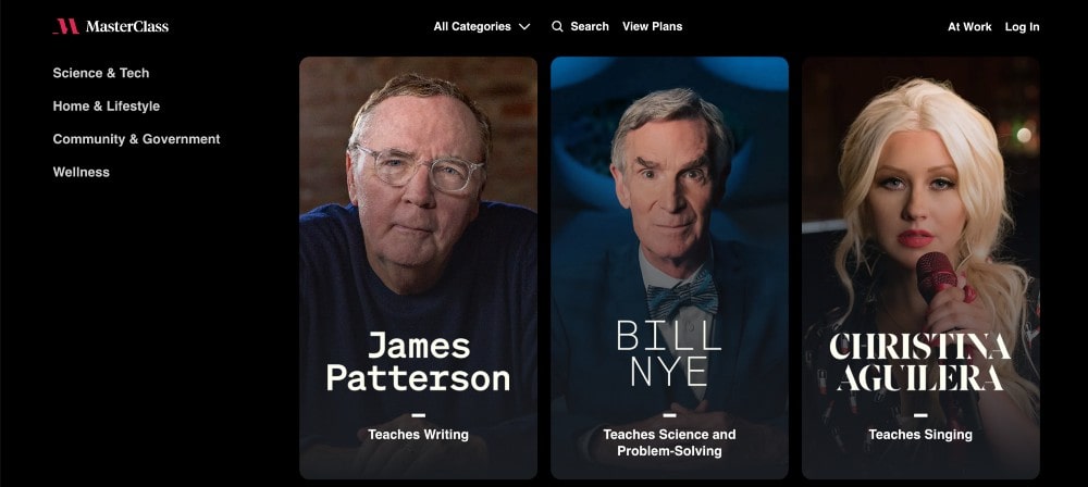 Profesori celebri MasterClass