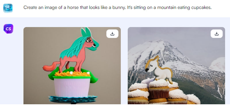 Chatsonic generează imagini AI