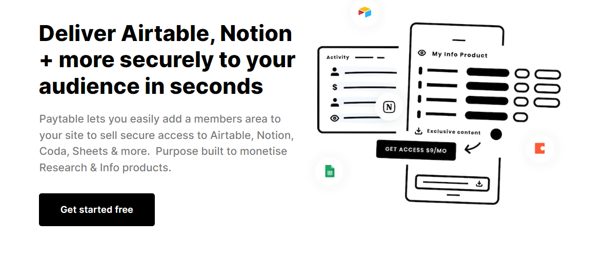 Tabella dei pagamenti