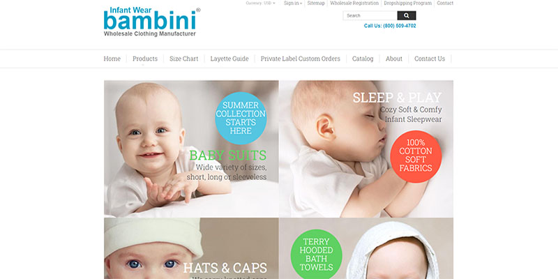 Pagina principală Bambini Infant Wear