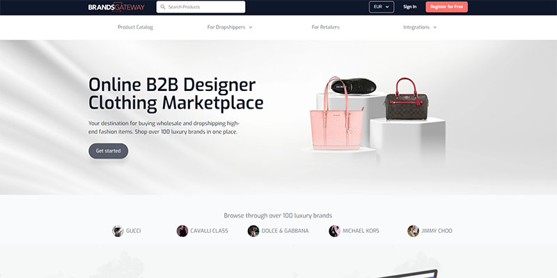 Pagina de pornire BrandsGateway