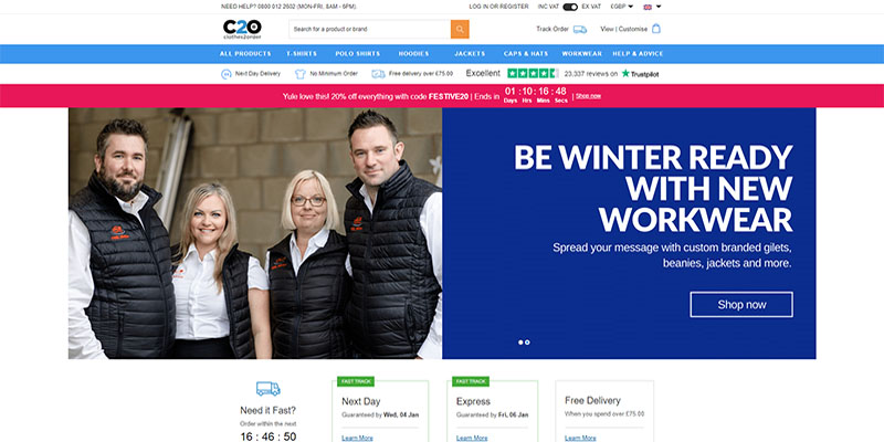 Pagina principală Clothes2Order