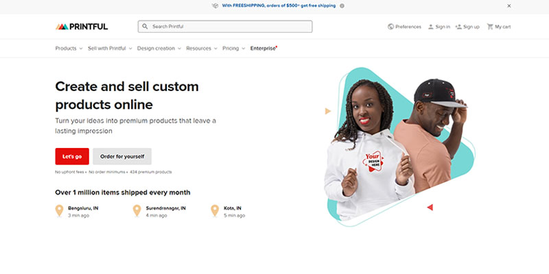 Pagina principală imprimată